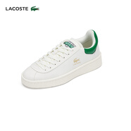 LACOSTE【王一博同款】法國鱷魚女鞋潮流休閑板鞋運(yùn)動鞋|47SFA0037 082/白色/綠色 38 5