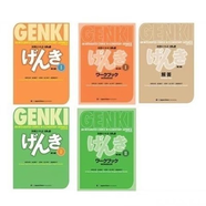 GENKI1第三版TEXTBOOKWORKBOOK初級日文GENKI G1練習冊