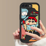 佩諾蘋果6/7/8plus手機殼iPhone6s/7/8保護套3女卡通可愛se2硅膠防摔磨砂全包男女款卡通可愛潮外殼 【炫石JGS】水彩小新 蘋果7p/8plus 版本