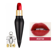 路鉑廷（Christian Louboutin） 蘿卜丁口紅絲滑女王權(quán)杖唇膏 001M 黑管絲絨女王紅3.8g