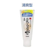 莎娜日本sana莎娜豆乳清爽滋潤保濕乳液潔面乳化妝水 潔面乳-清爽型[新版]