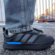 阿迪達斯 （adidas）三葉草休閑鞋男鞋女鞋2025秋季新款運動(dòng)鞋面包鞋保暖棉鞋 IF4229黑色 偏小半碼 46 (285mm)