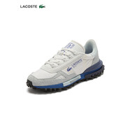 鱷魚(yú)（LACOSTE）男鞋25春季新款時(shí)尚潮流百搭運動(dòng)休閑鞋49SMA0002 1T3/白色/淺藍色 39.5  6
