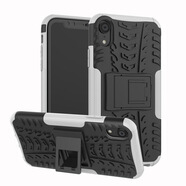 品怡適用索尼Xperia 10 炫彩紋二合一防摔TPU+PC手機(jī)殼蘋(píng)果12硅膠套 白色 ZTE Blade V8