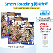 原版進(jìn)口新版smart reading 6.3級(jí)別學(xué)生教材 少兒英語閱讀啟蒙 小學(xué)英語寒暑假短期閱讀課程 提高單詞積累量 讀寫分級(jí)閱讀e-future 小學(xué)禮物 小學(xué)教輔