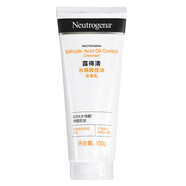 露得清（Neutrogena）溫和潔面乳清潔肌膚洗面奶去除導(dǎo)致毛孔阻塞的油污泡沫嬌嫩肌可用 水楊酸控油潔面乳100g