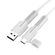 那物數(shù)據(jù)線保護(hù)套防折斷適用蘋果iphone16/15/14華為vivo小米o(hù)ppo專用繞線器防斷裂接頭手機(jī)充電線頭 安卓通用【武士白】新款數(shù)據(jù)線保護(hù)套|防塵|強(qiáng)力保護(hù)
