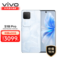 vivo S18 Pro 16GB+512GB 花似錦 天璣9200+旗艦芯片 后置影棚級柔光環(huán) 5000mAh超薄藍(lán)海電池 AI 手機(jī)