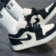 耐克（NIKE）Air Jordan 1 LOW AJ1黑白熊貓男女低幫復(fù)古休閑運(yùn)動(dòng)籃球鞋 DC0774-003白黑 41