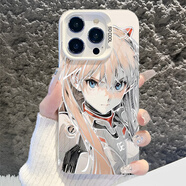 品陌vivo iqoo z10turbo pro手機殼z9x/iqoo z9turbo +保護套二次元初音未來vivo iqoo z8/x動漫防摔殼 銀白-明日香 vivo iqoo z9turbo+