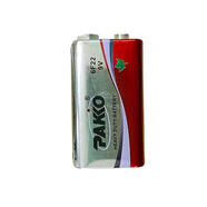 Z原裝PAKKO香港柏高 9V方塊電池 萬用表儀通用型電池 紅色 1個(gè)