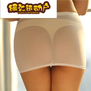 糜嵐（MieLanat）豹紋半身裙超短裙半身裙mini小短裙包臀冰絲透明緊身裙a字女 23cm白冰絲裙(透明容易走光) 均碼(80-120斤)