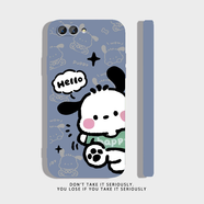 機諾基OPPOA3S手機殼男A5創(chuàng  )意新款卡通可愛(ài)潮牌全包鏡頭防摔外殼高級感軟硅膠帕薩狗保護套 薰衣草灰-RB17帕恰狗 OPPOA7