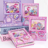 幸運轉轉口袋本可愛(ài)卡通公仔搖搖樂(lè )手賬筆記本子小學(xué)生庫洛米扭蛋 【全套4本】小馬扭蛋便簽本