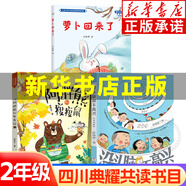 四川典耀共讀書(shū)目二年級課外閱讀 麥爸爸的故事電臺 小英雄雨來(lái)注音彩繪版 變來(lái)變去的麥小朵 親愛(ài)的小狼大傻大傻的新校服 春天和我們躲貓貓 寄居蟹的家 456【全套3冊】二年級選讀書(shū)目