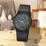 卡西歐（CASIO）休閑學(xué)生中性指針百搭小黑表防水MQ-24UC-4B 3B 2B 8B 7B2 石英表 MQ-24-1E 女款 【附加貼膜】