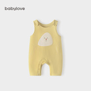 babylove寶寶背帶褲春秋外穿連體褲超萌可愛休閑長褲洋氣嬰兒褲子