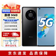 華為智選鼎橋M40 全網(wǎng)通旗艦5G手機支持NFC+紅外遙控 支持無(wú)線(xiàn)充電 亮黑色 8GB+512GB（曬單送藍牙耳機） 官方標配+180天只換不修+碎屏險
