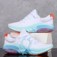 QLHF三葉草阿迪超輕19代18顆粒二代氣墊男鞋網(wǎng)面透氣跑步鞋飛線(xiàn)運動(dòng)鞋 顆粒-白色 37