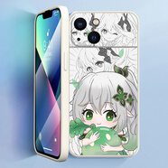 堆憶oppo findx7pro手機(jī)殼findx6/x5/x3鏡頭全包Reno11pro/reno10/9/8防摔a2pro/a2m/a2x保護(hù)套防摔 草神納西妲 黑邊鋼化玻璃殼-備注型號(hào)
