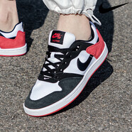 耐克（NIKE）板鞋休閑鞋男鞋2025冬季新款SB Alleyoop運動(dòng)鞋復古低幫滑板鞋 CJ0882-102黑白紅 腳寬拍大一碼 42