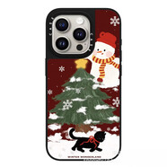 casetify聯(lián)名雪花波浪蘋果iPhone16ProMax手機殼 高品質(zhì):鏡面【4】 IP16ProMax