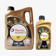 道達爾（Total）汽車全合成機油（超9000）MC3 5W30法國原裝進口C3符合國六5L*1瓶 5W30 5L+1L