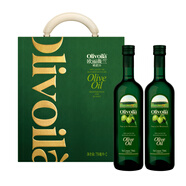 歐麗薇蘭（Olivoila）橄欖油禮盒750ml*2 壓榨原油進口食用油過節(jié)中秋企業(yè)團購福利 1500mL*6盒 （整箱裝）