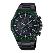 卡西歐（CASIO）男表 EQB-1100系列不銹鋼日期雙時(shí)區(qū)計(jì)時(shí)藍(lán)牙太陽(yáng)能男士防水手表 EQB-1100XYDC-1AJF