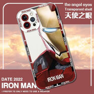 適用適用iPhone蘋果14鋼鐵俠13歐美12/11/pro/xs/max/7手機(jī)殼8天6 A739鋼鐵俠-天使眼 蘋果6plus/6splus