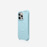 CASETIFY 純色波漾手機殼 MagSafe兼容 硅膠手機殼 適用于蘋果iPhone16/15 Plus/Pro/Max手機保護殼 云水藍(lán)Magsafe iPhone 14 Pro Max