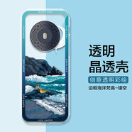 卡歐丹 適用諾基亞125手機(jī)殼2023版NOKIA TA-1576防摔諾基亞125透明殼nokia諾基亞125個(gè)性時(shí)尚保護(hù)殼 邊框海洋梵高-鏤空-透明 諾基亞125/TA-1576(2023)