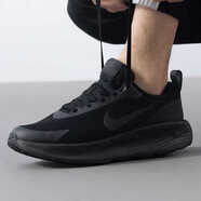 耐克（NIKE）男鞋秋季新款黑武士跑步鞋透氣網鞋運動鞋軟底防滑耐磨休閑鞋 黑色/FV5285-001/軟底緩震 45