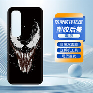 皚雪小米10s手機后蓋小米10S塑料后屏外殼Xiaomi背板替換后機背殼10S更換電池后蓋10s塑料簡(jiǎn)約潮酷款 毒液-塑膠后蓋 小米10s