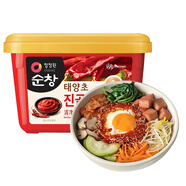 清凈園淳昌辣金椒醬450g 韓國原裝進口 低脂石鍋拌飯辣炒年糕部隊火鍋醬