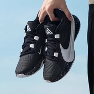 耐克（NIKE）【現貨】NIKE ZOOM FREAK 字母哥1黑幻彩色男籃球鞋 DX4996-003  黑白 44