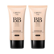 萊蔻（LAIKOU）隔離bb霜女自然裸妝遮瑕粉底液美容修飾學(xué)生BB霜面部彩妝化妝品 象牙色2瓶裝100g