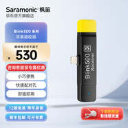 楓笛Blink500無線麥克風一拖二領夾式小蜜蜂單反相機手機拍攝采訪直播高清收錄音話筒降噪設備 Blink500 RX Di【蘋果接口適用】接收器