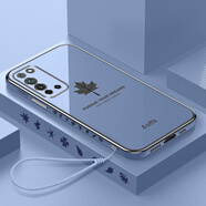 華為（HUAWEI）適用榮耀x10手機(jī)殼honor華為x10新款TEL一AN00a全包honorX10x防摔 榮耀x10海藍(lán)色送掛繩