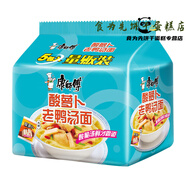 康師傅 方便面 經(jīng)典酸蘿卜老鴨湯 泡面袋裝速食 【經(jīng)典袋面】酸蘿卜老鴨85g*5包