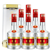 五糧液股份尊耀出品 52度高度酒 濃香型白酒過(guò)節送禮 52度 500mL 6瓶 尊耀典藏級 非原箱