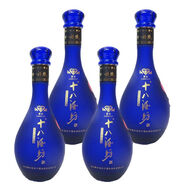 米黛蕾十八酒坊藍鉆40度500ML河北衡水老白干酒業(yè)禮盒裝婚宴酒兩瓶 40度 500mL 4瓶 藍鉆