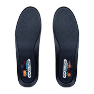 以齊適配斯凱奇鞋墊原裝品質(zhì)高彈記憶綿鞋墊skechers運動(dòng)透氣減震吸汗 四代高彈黑色【一雙裝】 41碼