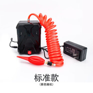 惠利得定制充氣泵氣柱卷充氣袋電商專用塑料打氣筒氣柱袋填充袋吹氣工具 黑色4#開關型