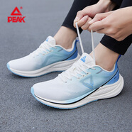匹克（PEAK）男鞋態(tài)極跑步鞋男2025新款夏季中考體測訓(xùn)練跑鞋男子網(wǎng)面運(yùn)動鞋男 米白/月蘭 42