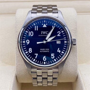 【二手99新】萬國（IWC）飛行員系列自動(dòng)機(jī)械表男士運(yùn)動(dòng)休閑二手奢侈品腕表 小王子特別版 【全套】40mm 鋼帶藍(lán)盤 IW327014