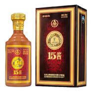 五糧液（WULIANGYE）五糧液15醬系列 53度醬香型白酒 53度 500mL 1瓶 -50版單瓶裝