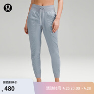 lululemon 丨Dance Studio 女士中腰运动裤 LW5EZUA 牛仔蓝 XS