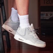 耐克（NIKE）Air Jordan Courtside 25 簡(jiǎn)版AJ3黑白復古運動(dòng)籃球鞋 AR1000-003 44