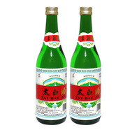 太白陜西地產(chǎn)酒太白酒 50度 500mL 2瓶 老綠瓶普太白酒